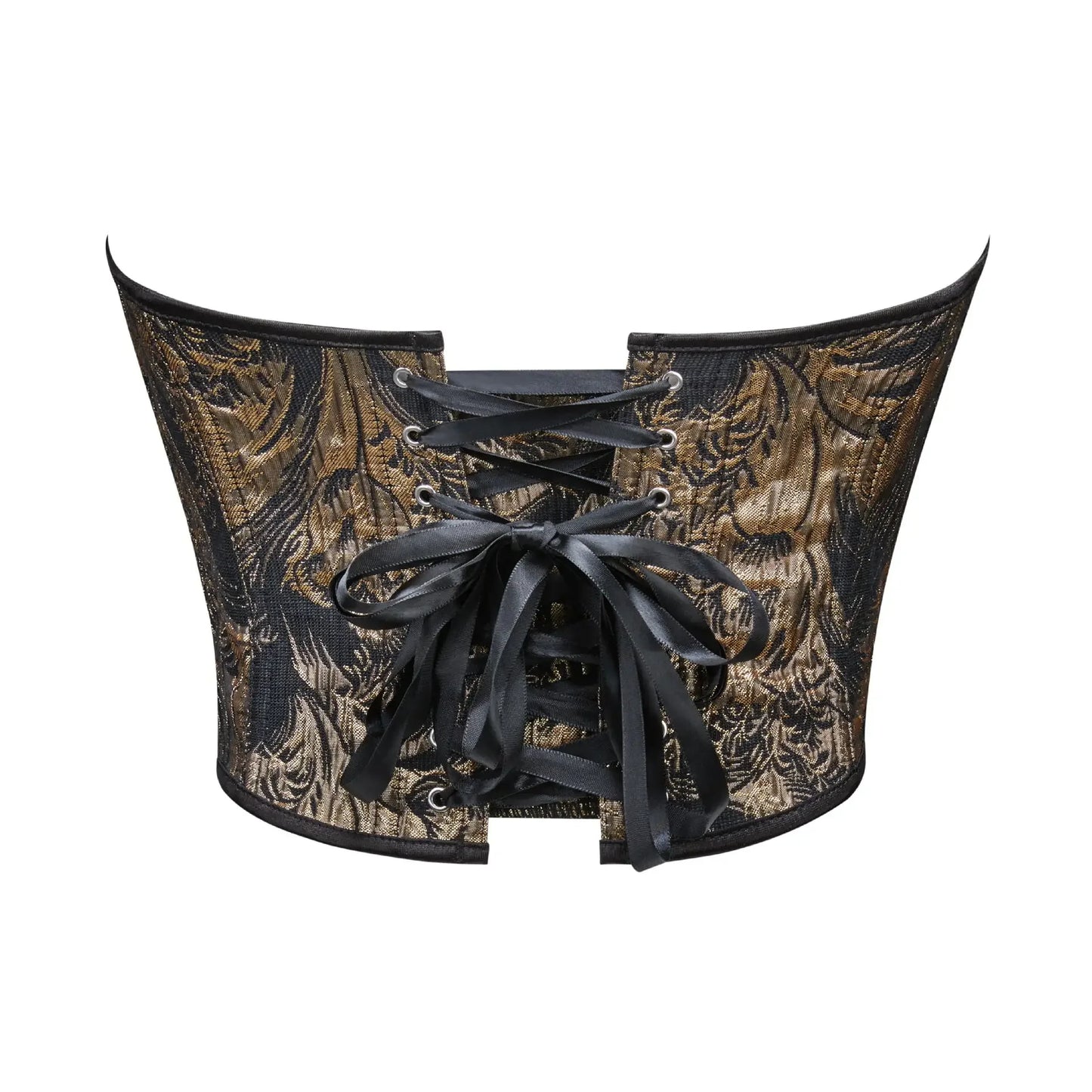 EleganceLace™ Overbust Corset Crop Top with Push-Up Design