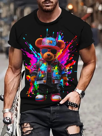 Wild Hair Cat – Harajuku Vibes Tee