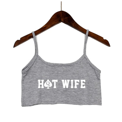 HotWife Vibes Crop Top