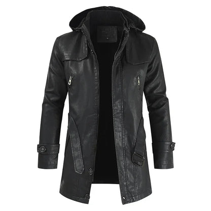Night Rider Leather Coat