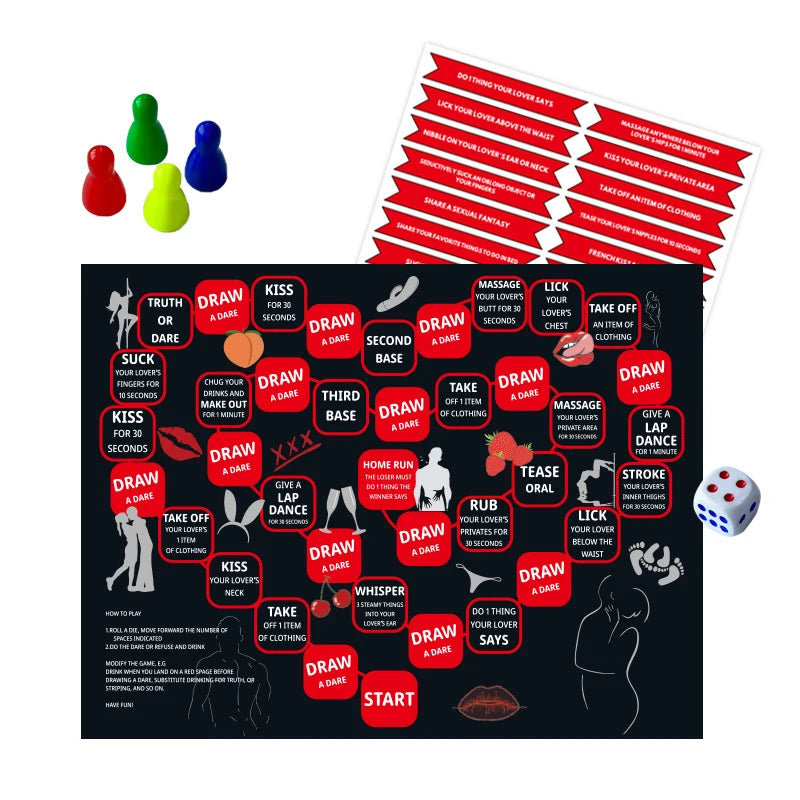 LUSTRA // Intimacy Unlocked - Strategic Game for Lovers