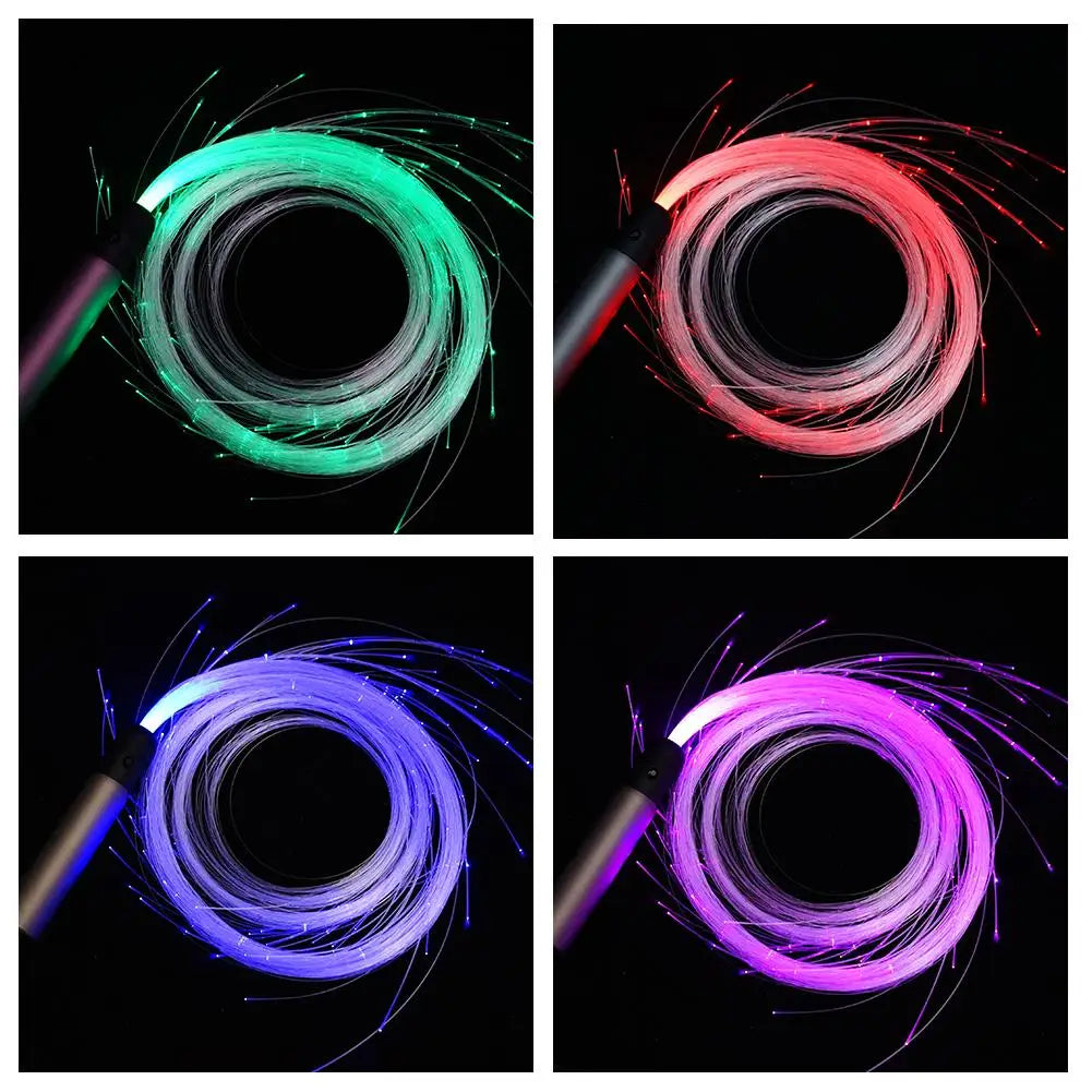 Luminous Flow RGB Fiber Optic Whip