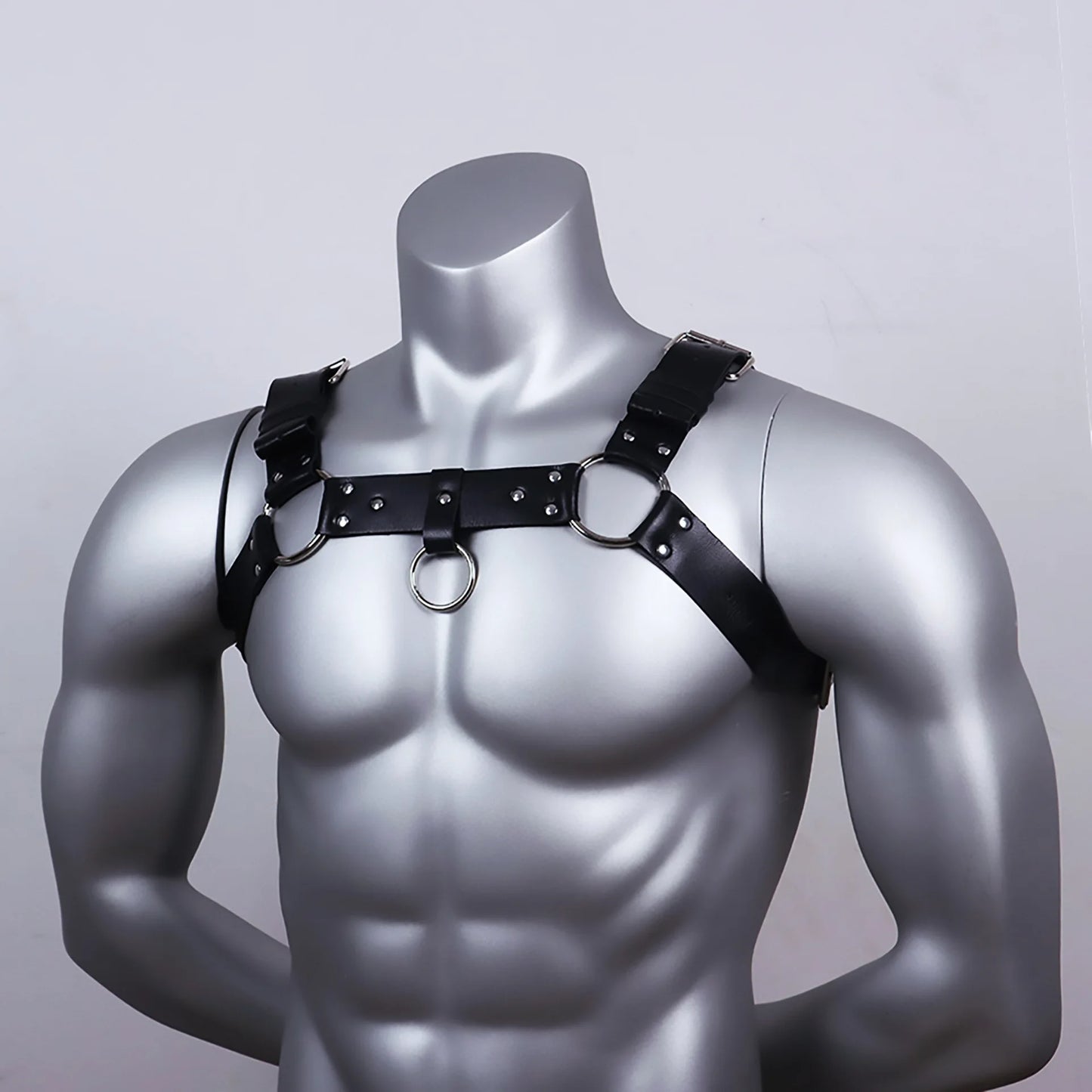 LUSTRA // Ironbound - Adjustable Leather Chest Harness