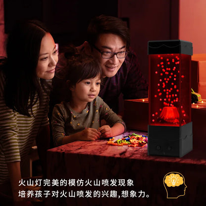 Neon Volcano Lamp