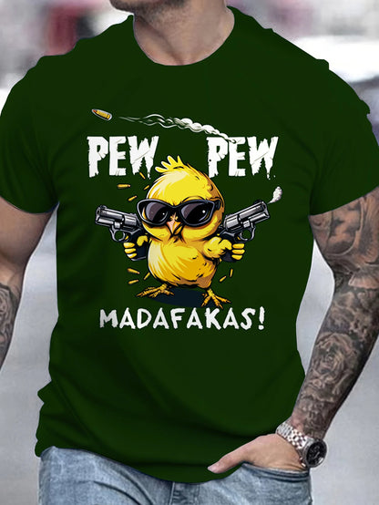 Pew Pew Madafaka – Cartoon Heat Tee