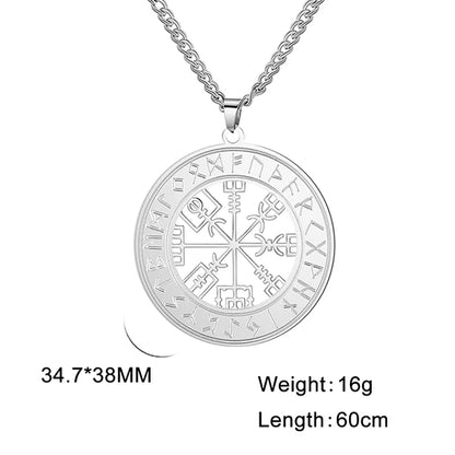 Elder Futhark – Nordic Rune Pendant Necklace