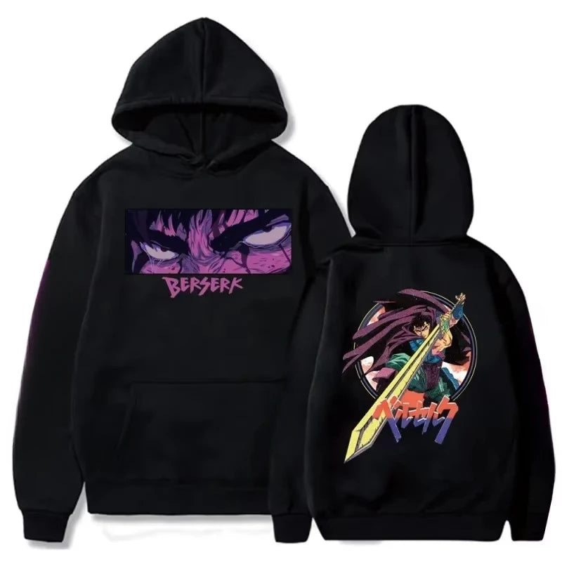 NEON//BLOOM Harajuku Pop Hoodie – Anime x Goth Streetwear Fusion