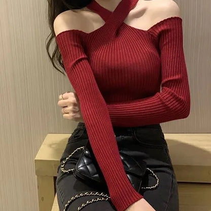 Neon Veil Cyber Sweater