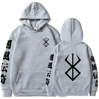 BERSERK//SACRIFICE Oversized Hoodie – Dark Anime Streetwear Drop