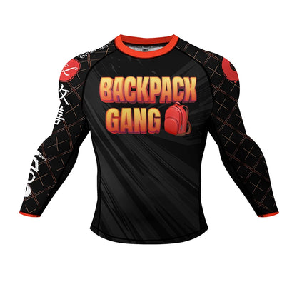 DRILL//CORE Compression Rashguard – Mock Neck Tech Shirt for Combat & Surf