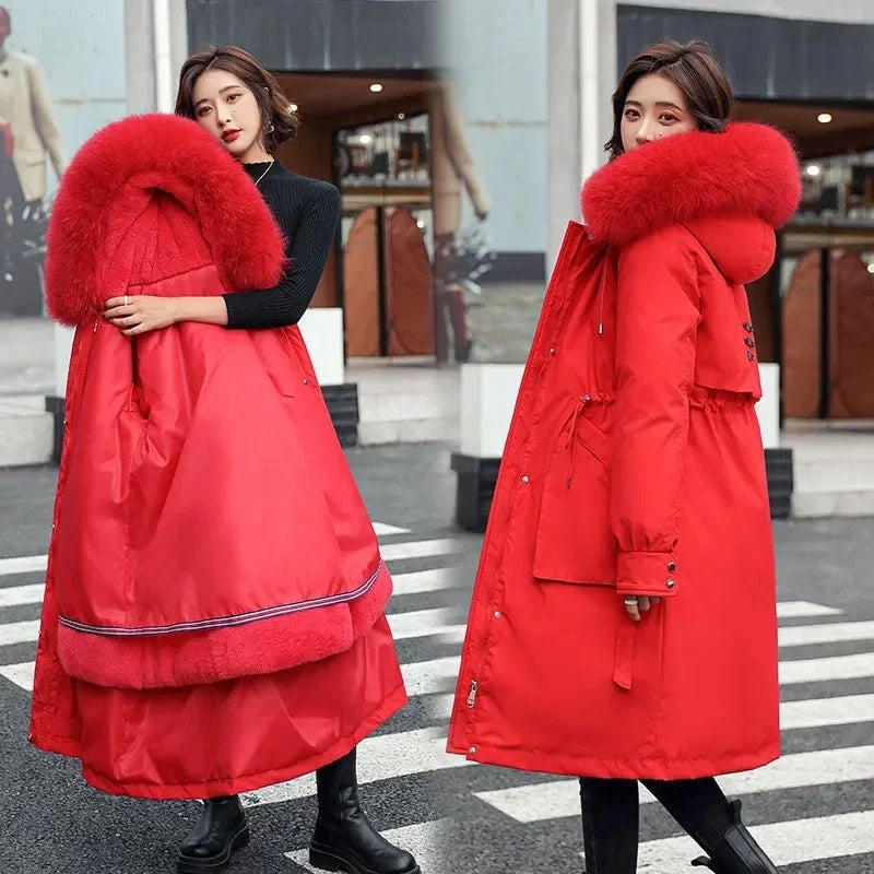 Arctic Halo Long Hooded Parka