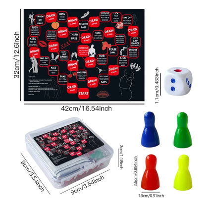 LUSTRA // Intimacy Unlocked - Strategic Game for Lovers
