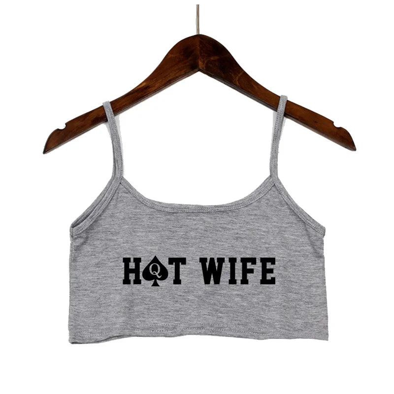 HotWife Vibes Crop Top