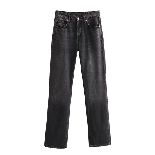 Stonewave Retro Wide-Leg Jeans