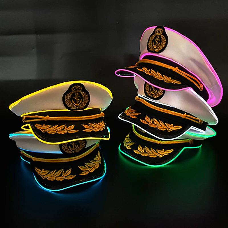 Neon Captain Glow Hat