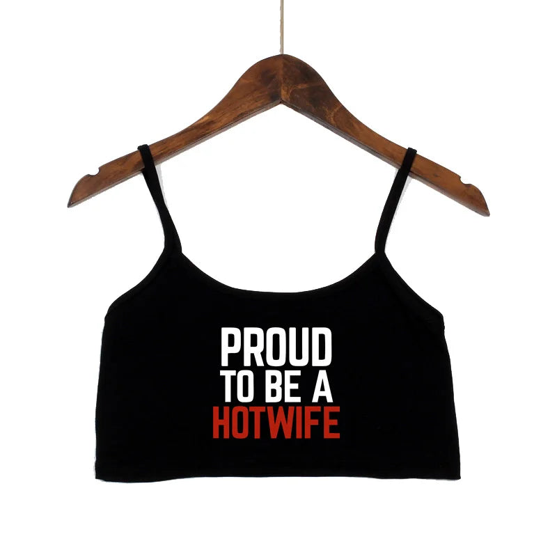 HotWife Vibes Crop Top