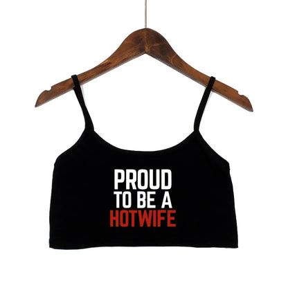 HotWife Vibes Crop Top