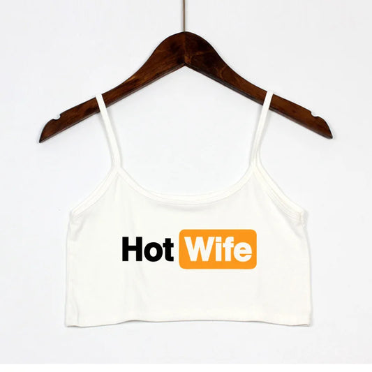HotWife Vibes Crop Top