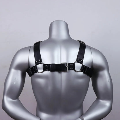 LUSTRA // Ironbound - Adjustable Leather Chest Harness