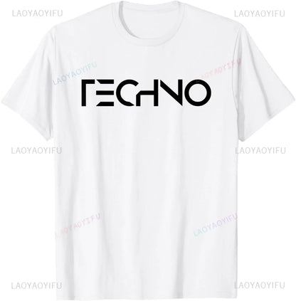 Trippy Glitch Cyber Tee