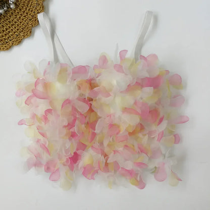 DiamondShine™ Y2K Sequin Push-Up Crop Top