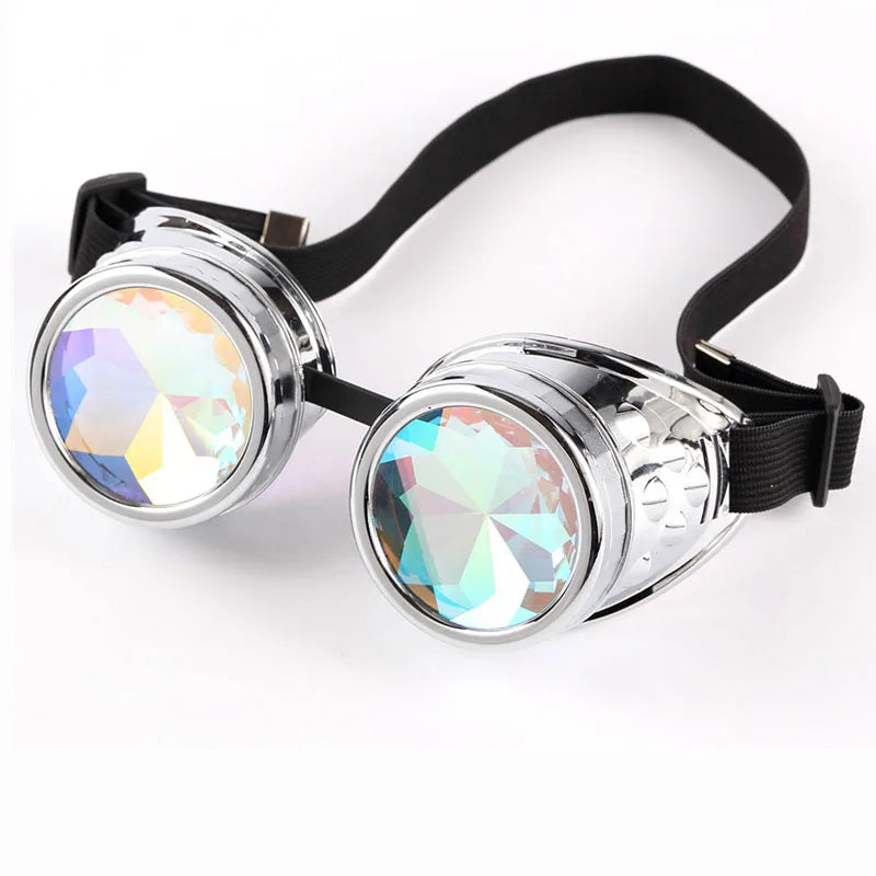 SpikedRetro Steampunk Goggles – Gothic Punk Eyewear with Attitude