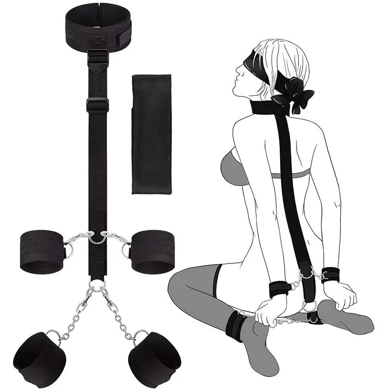 LUSTRA // Velvet Control - BDSM Restraint & Bondage KitLUSTRA // Velvet Control - BDSM Restraint & Bondage Kit