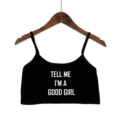 GoodGirl Vibes Crop Top