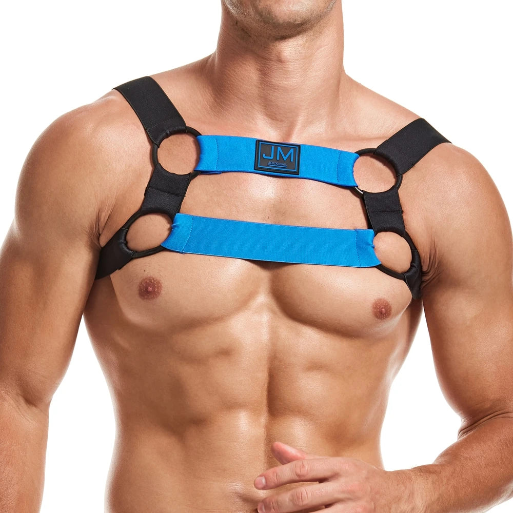 LUSTRA Obsidian Ritual - Open Back Fetish Harness Top