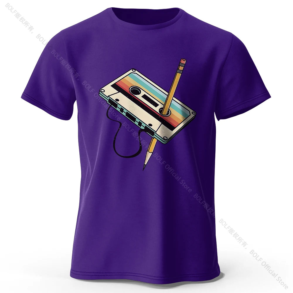 Retro Tape Vibes – Rewind Me Tee