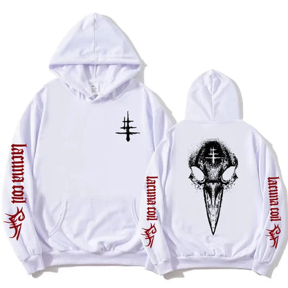 SLEEPLESS EMPIRE Lacuna Coil Hoodie – Gothic Rock Streetwear Fleece