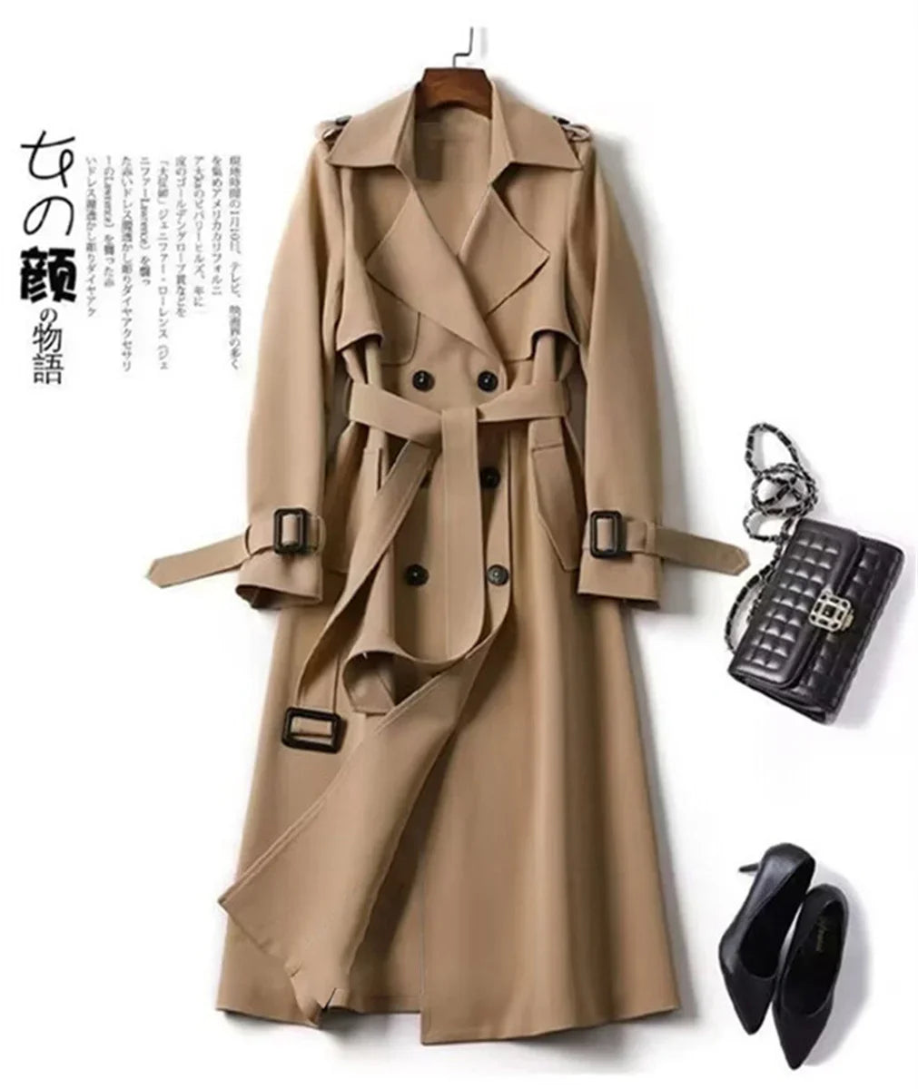 Cyberdelika Brit Noir Midi Coat
