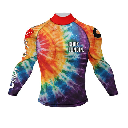 DRILL//CORE Compression Rashguard – Mock Neck Tech Shirt for Combat & Surf