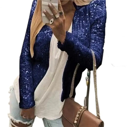 Gold Flux Sequin Jacket