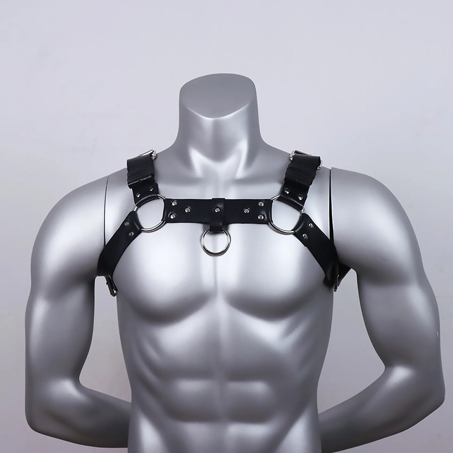 LUSTRA // Ironbound - Adjustable Leather Chest Harness