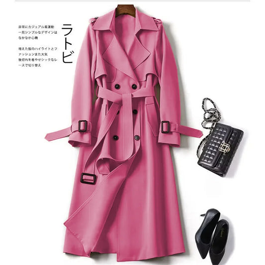 Cyberdelika Brit Noir Midi Coat