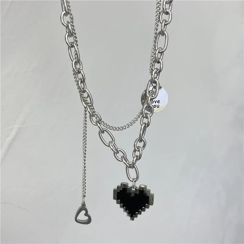 Retro Radiance – Vintage Layered Necklace for Women