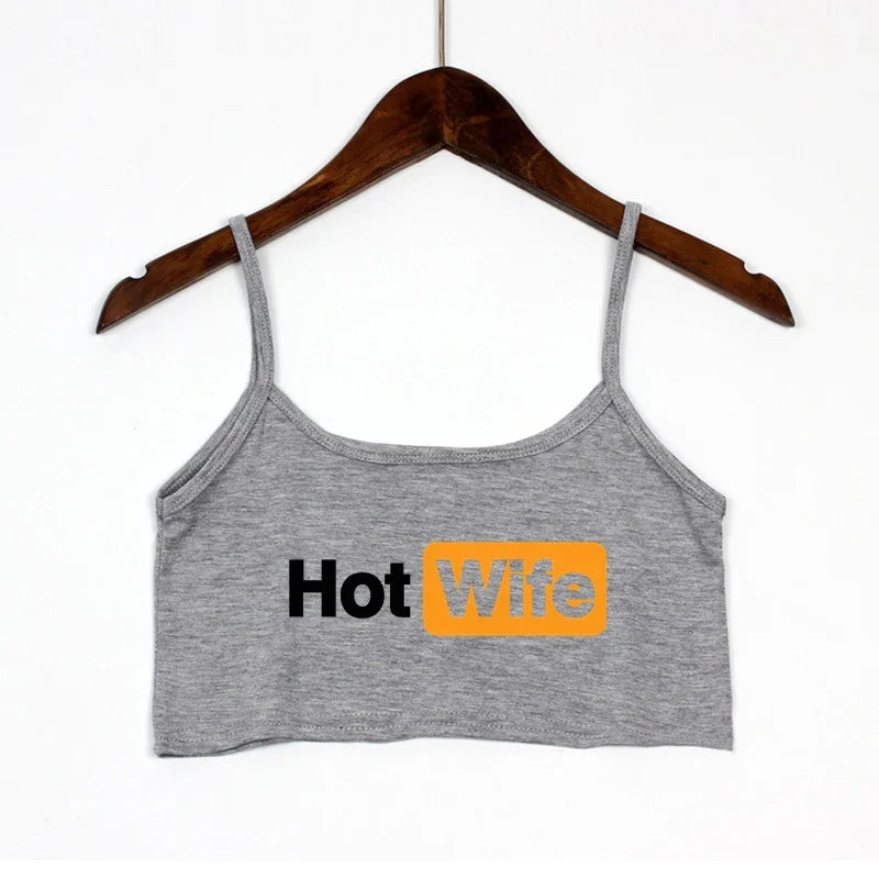 HotWife Vibes Crop Top