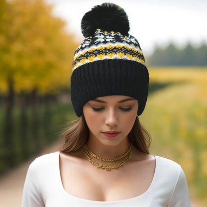 Frostflare – Premium Cashmere Wool Knit Winter Hat