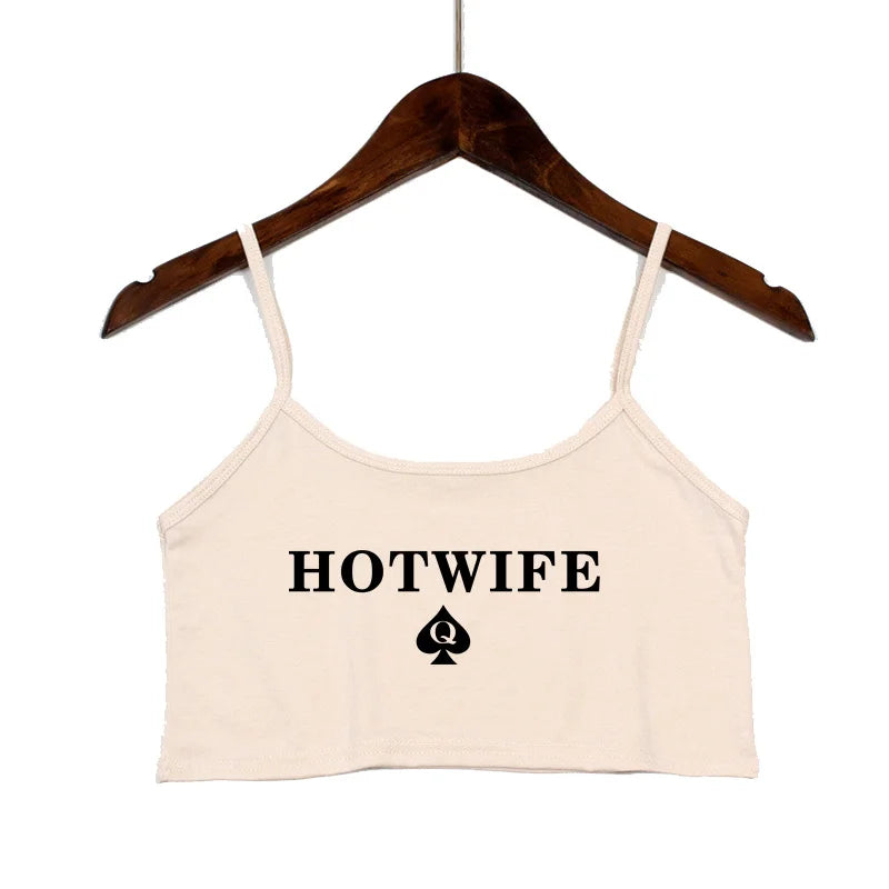 HotWife Vibes Crop Top