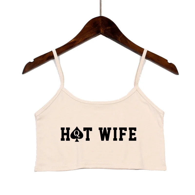 HotWife Vibes Crop Top