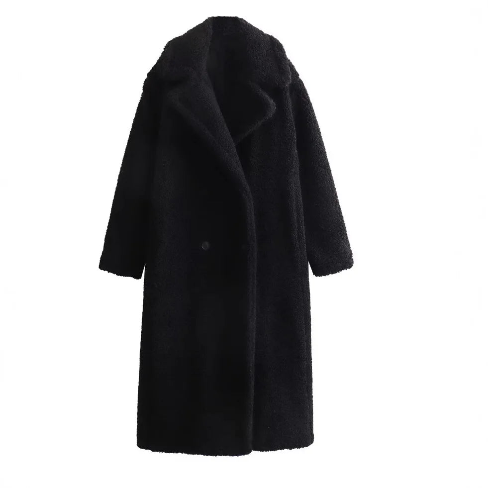 Echo-Stitch Y2K Long Coat