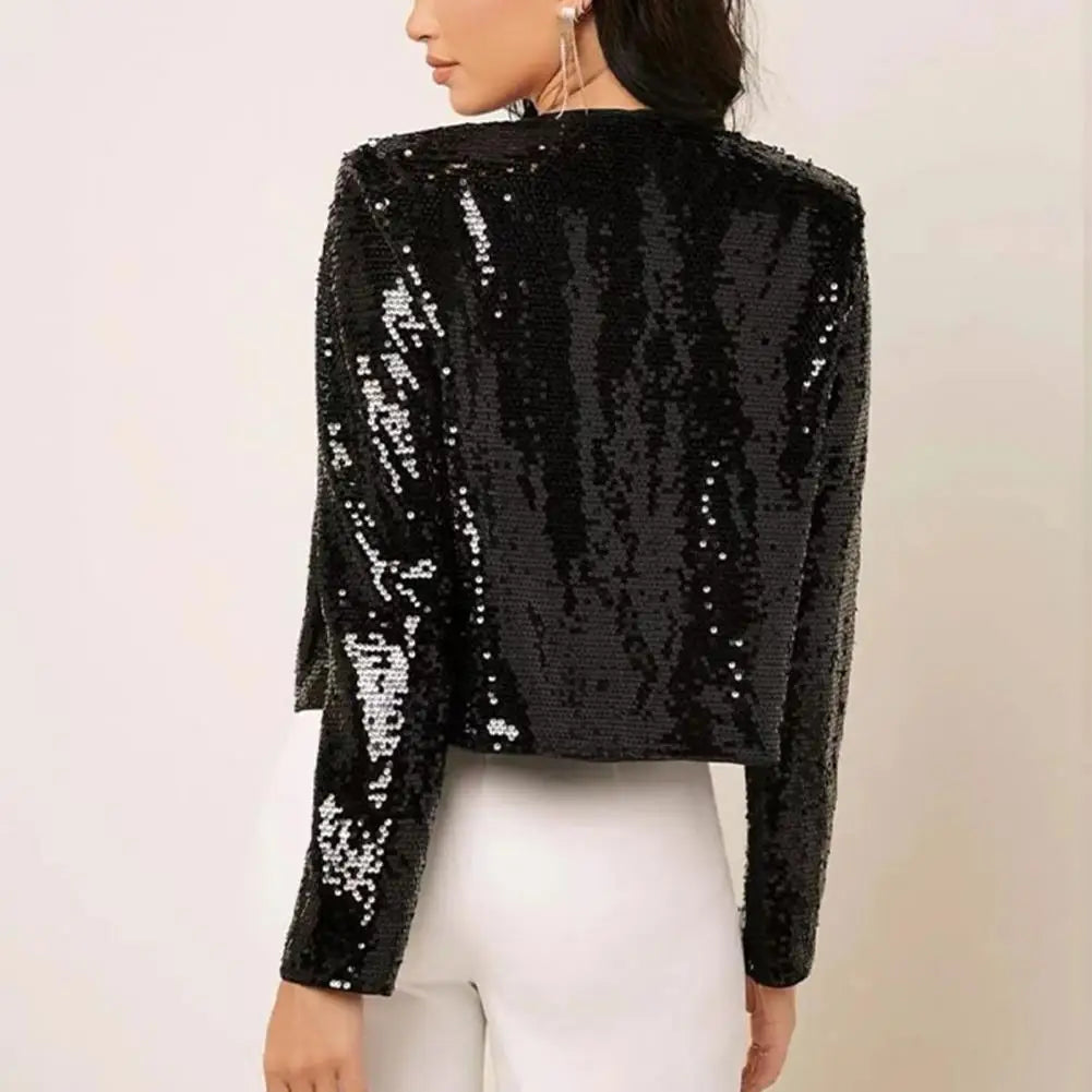 Gold Flux Sequin Jacket