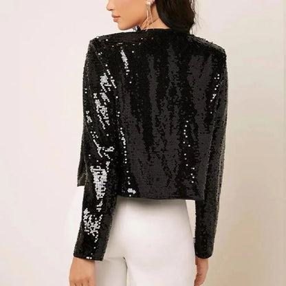 Gold Flux Sequin Jacket