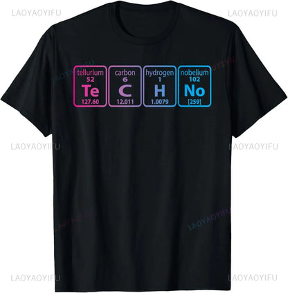 Trippy Glitch Cyber Tee