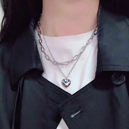 Retro Radiance – Vintage Layered Necklace for Women