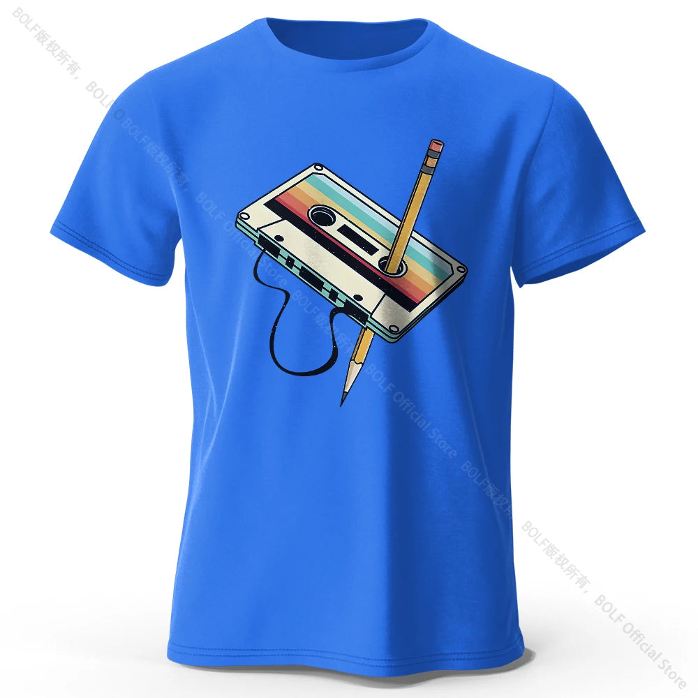 Retro Tape Vibes – Rewind Me Tee