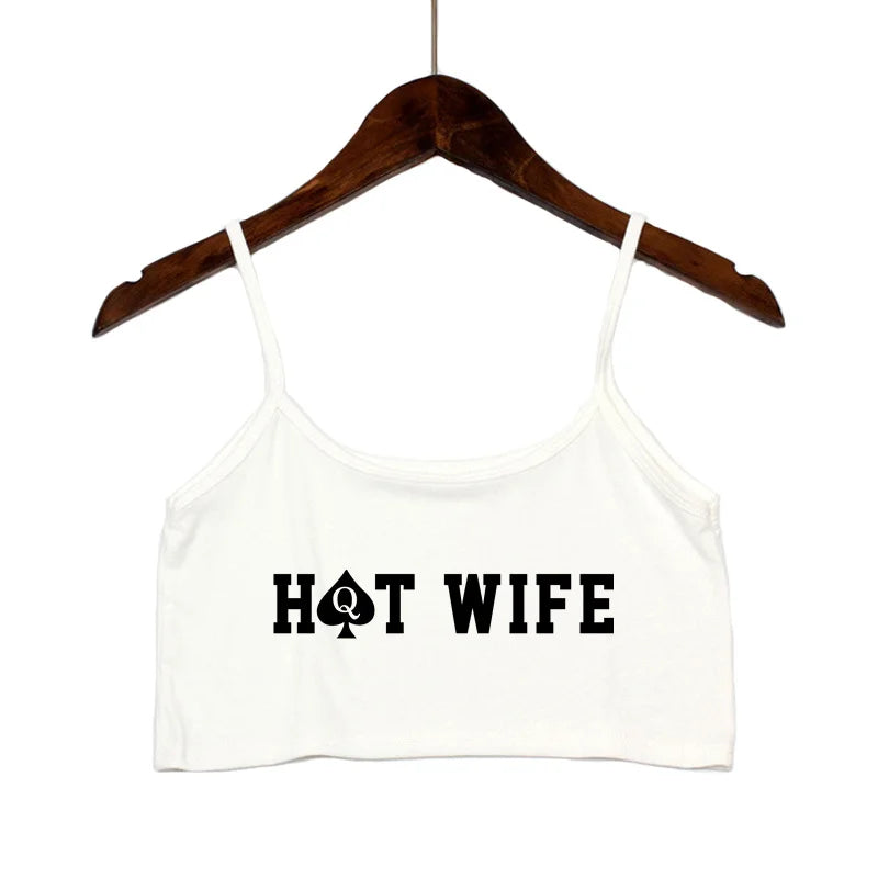 HotWife Vibes Crop Top