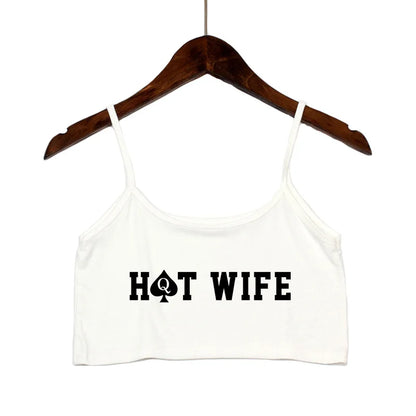 HotWife Vibes Crop Top