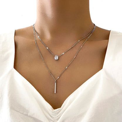 Retro Radiance – Vintage Layered Necklace for Women